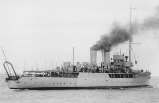 An image of HMAS Geranium